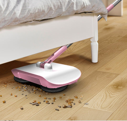 Hand Push Sweeper Household Broom Dustpan Mop Floor All-in-one Machine Gift Mop Sweeper