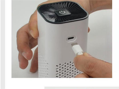 Car Air Purifier Portable Negative Ion Generator Remove Formaldehyde Dust Smoke Air Freshen Washer For Home Car