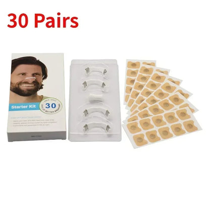 Sport Nasal Dilator Sleep Nasal Breathing Dilators Starter Kit Nose Breathe Strips Magnetic Nasal Strips Reduce Snoring