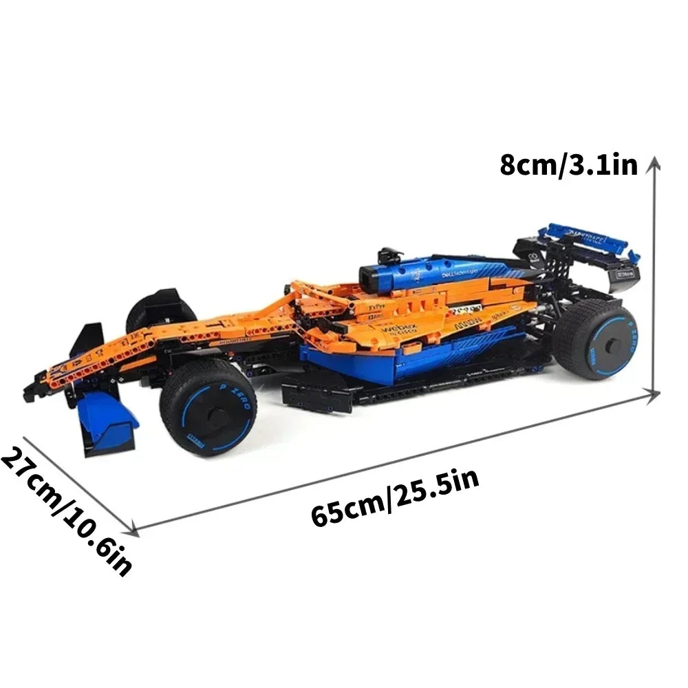 Technical F1 W14 E Performance Speed Car Building Blocks