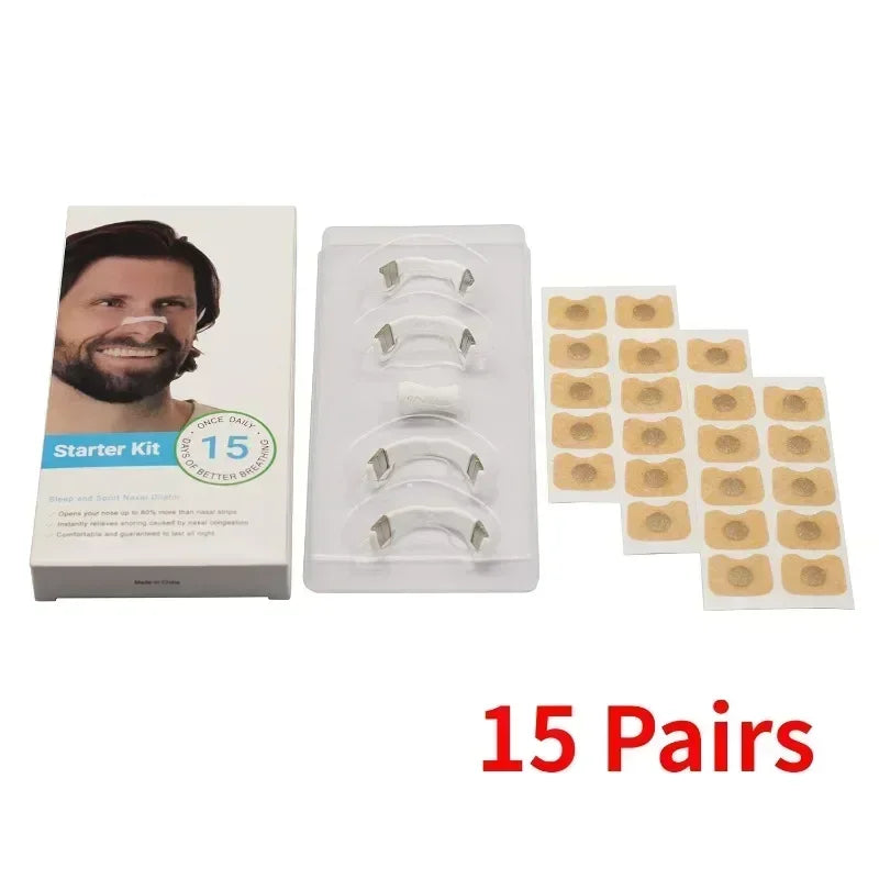 Sport Nasal Dilator Sleep Nasal Breathing Dilators Starter Kit Nose Breathe Strips Magnetic Nasal Strips Reduce Snoring