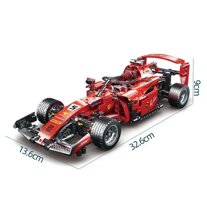 Technical F1 W14 E Performance Speed Car Building Blocks